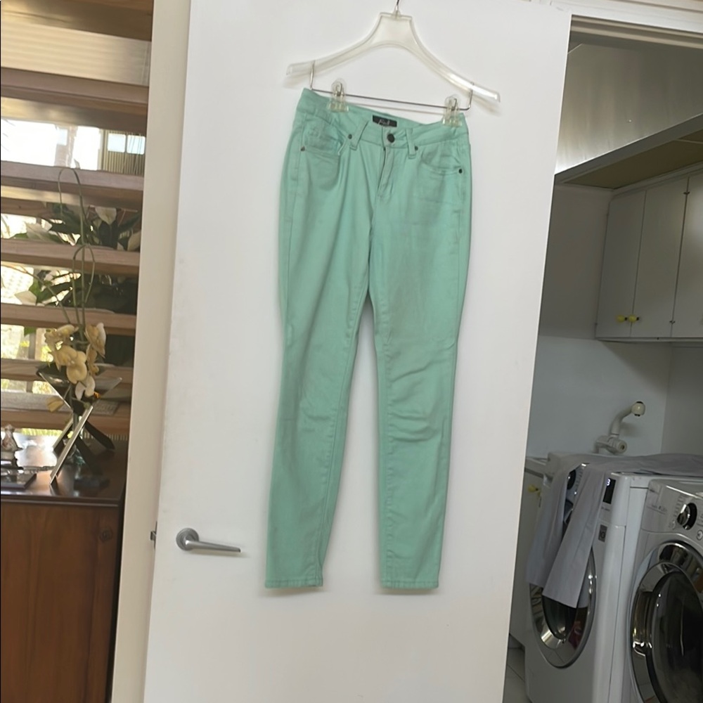 Mint Green Skinny Jeans